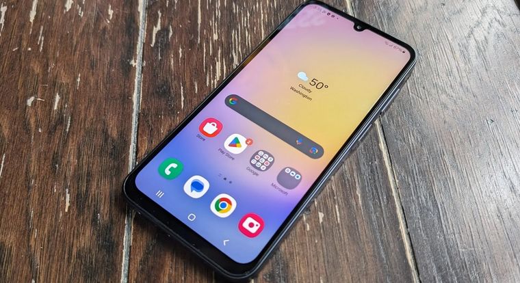 El Samsung Galaxy A25 5G cae a los 229 € por una rebaja de 100 €, una cifra que parece un error de precio, pero es 100% real. El Samsung Galaxy A25 5G cae a los 229 € por una rebaja de 100 €, una cifra que parece un error de precio, pero es 100% real.