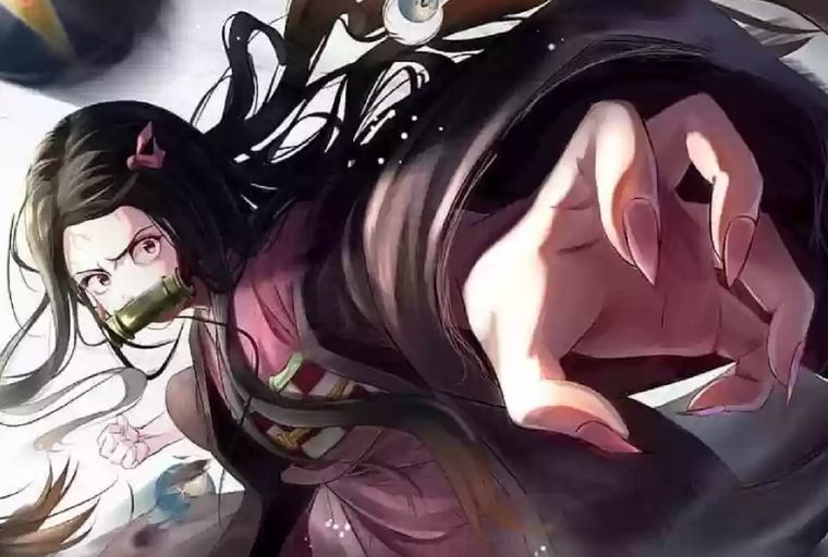Así de real se vería Nezuko Kamado de Kimetsu no Yaiba con la Inteligencia Artificial