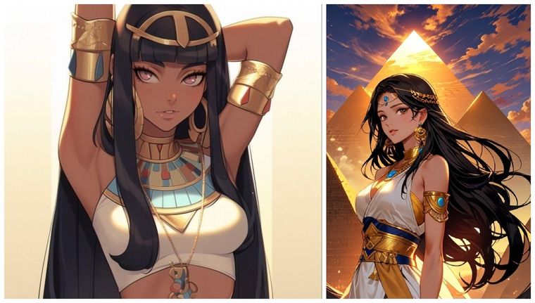 En Yu-Gi-Oh!, Ishizu Ishtar cumple un rol fundamental durante la saga de Batalla de la Ciudad.