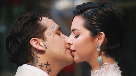 Ángela Aguilar y Christian Nodal dieron el sí