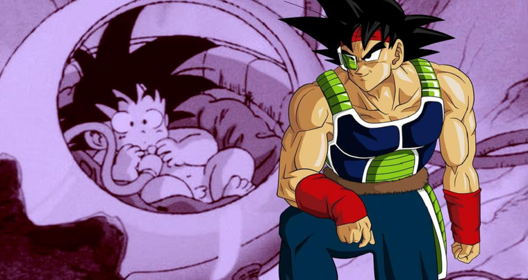 Bardock, papá de Goku, como Super Saiyajin 3.