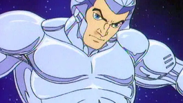 Rayo de Plata, líder de los Halcones Galácticos.