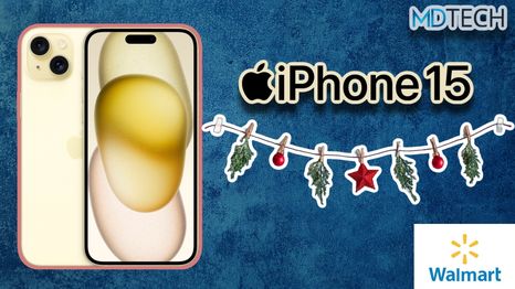 Gracias a la Navidad, el iPhone 15 tiene un precio de regalo en Walmart