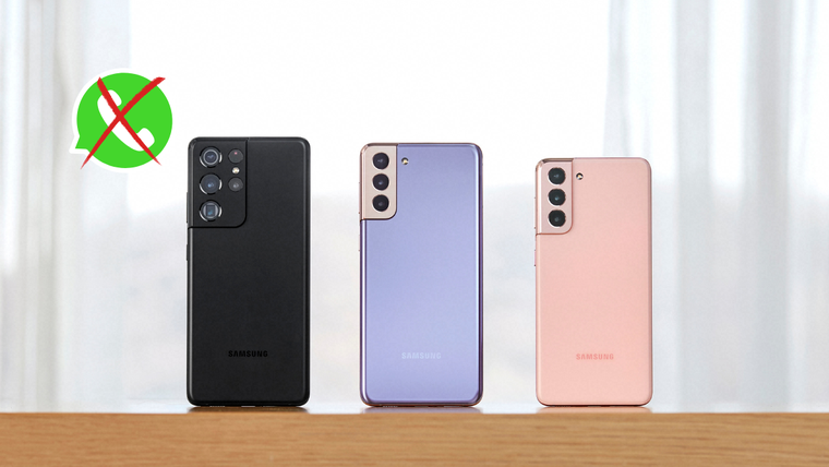 6 teléfonos Samsung se quedan sin WhatsApp