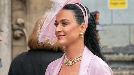 Katy Perry fue una de las protagonistas de la coronación del Rey.