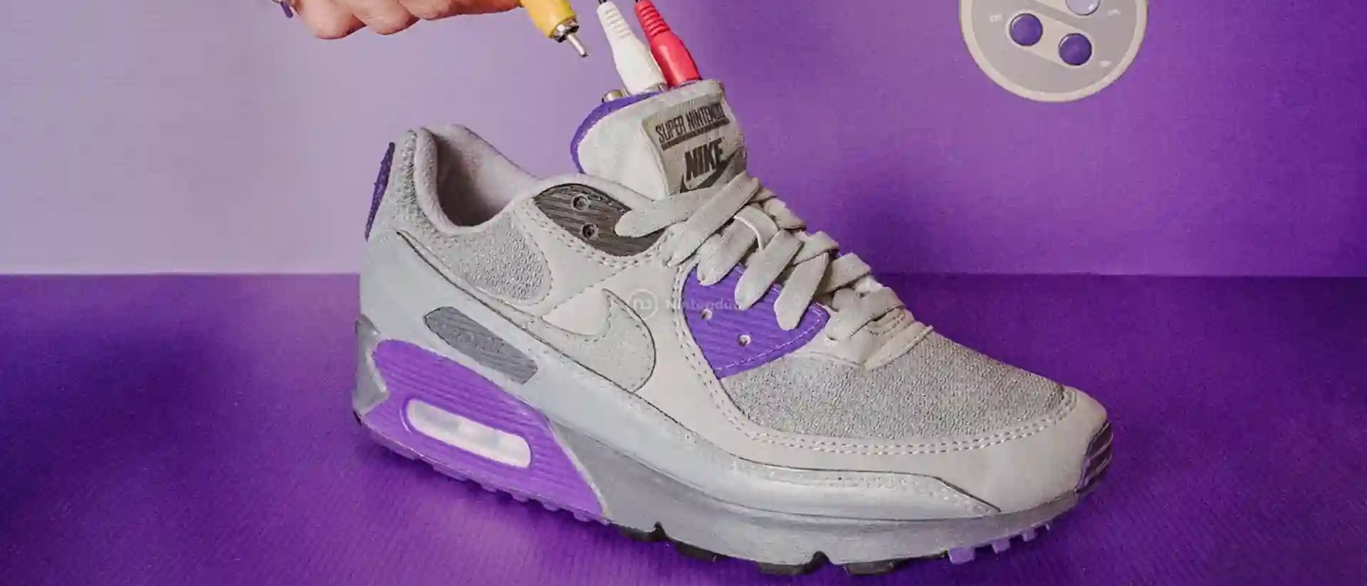 Zapatillas AIR SNES: el cruce definitivo entre Nike, Nintendo y nostalgia gamer.