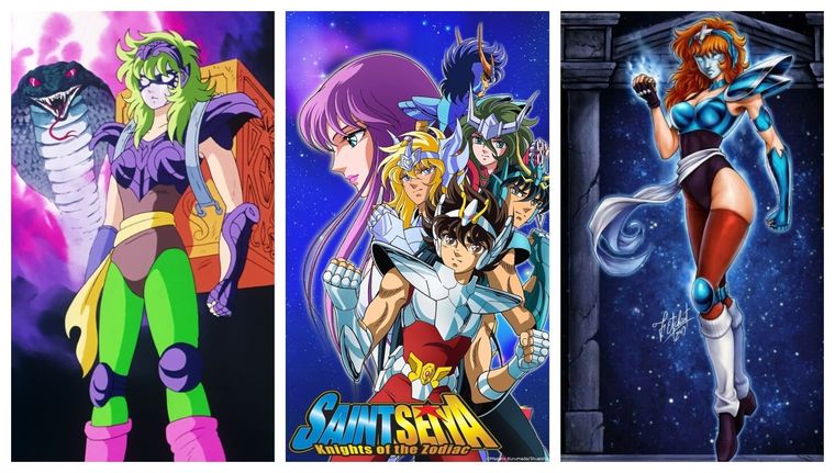 Shaina y Marin se reúnen nuevamente en Saint Seiya gracias a la magia de la recreación de la IA