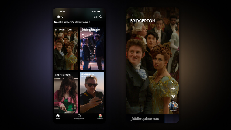 Con ayuda de IA y un feed vertical, Netflix transforma la forma de descubrir series y películas en su app para celulares. Con ayuda de IA y un feed vertical, Netflix transforma la forma de descubrir series y películas en su app para celulares.