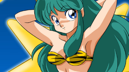Modelo crea un sexy cosplay de Lum Invader