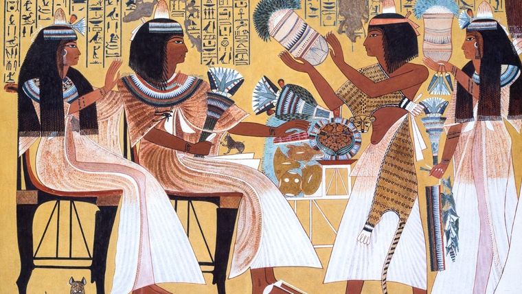 Así se verían los dioses de Egipo en la actualidad según una IA.