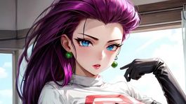 Atrevido cosplay de Jessie de Pokémon