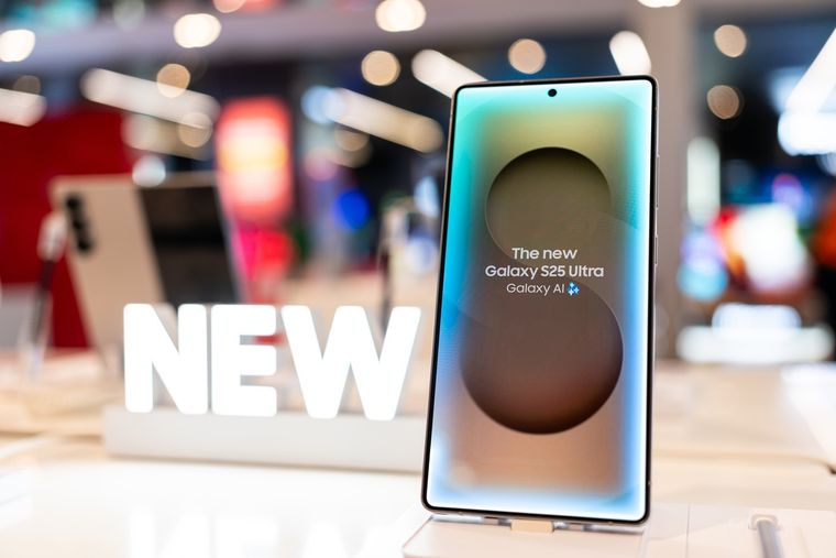 El Samsung Galaxy S25 Ultra cuenta con una pantalla AMOLED de 6.8 pulgadas con resolución QHD+. El Samsung Galaxy S25 Ultra cuenta con una pantalla AMOLED de 6.8 pulgadas con resolución QHD+.