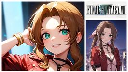 Aerith, la bella protagonista de Final Fantasy 7, cobra vida gracias a la magia de la IA
