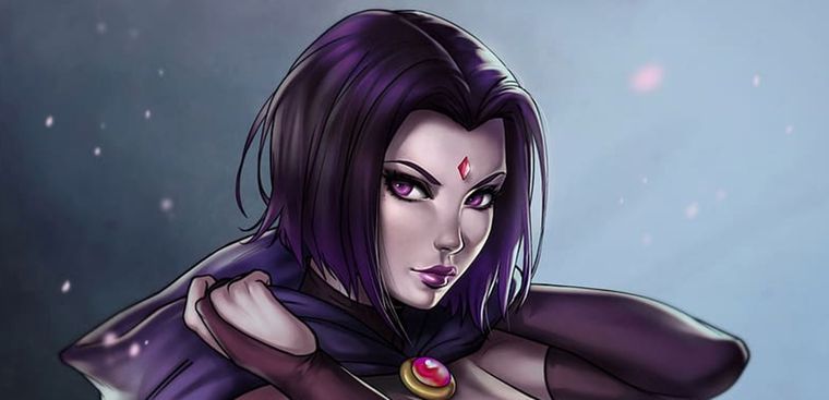 Quién logró la versión más impactante de Raven de Teen Titans