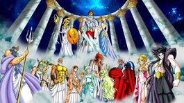 Los dioses de los Caballeros del Zodiaco convertidos en personas de carne y hueso