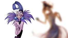 Yzma, la villana de Disney, retratada con inteligencia artificial