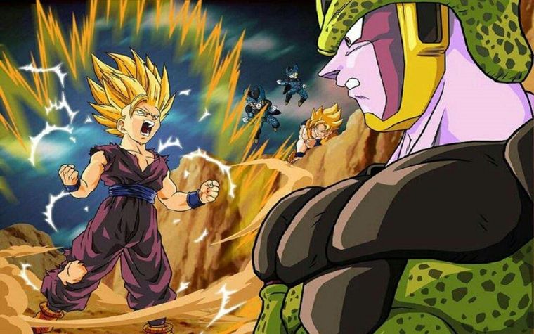 Dragon Ball: recrean la batalla entre Cell y Gohan, pero con un estilo tradicional japonés