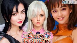 Así se verían los personajes de Seven Deadly Sins de carne y hueso, según esta IA
