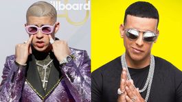 Bad Bunny y Daddy Yankee, los músicos más reconocidos del trap y reggaeton latino.
