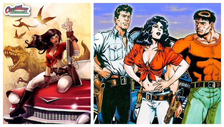 Esta IA nos lleva a los 90’ con la primera recreación de Hannah Dundee en Cadillacs and Dinosaurs