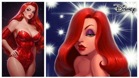 La IA recrea por primera vez a Jessica Rabbit, la femme fatale de Disney