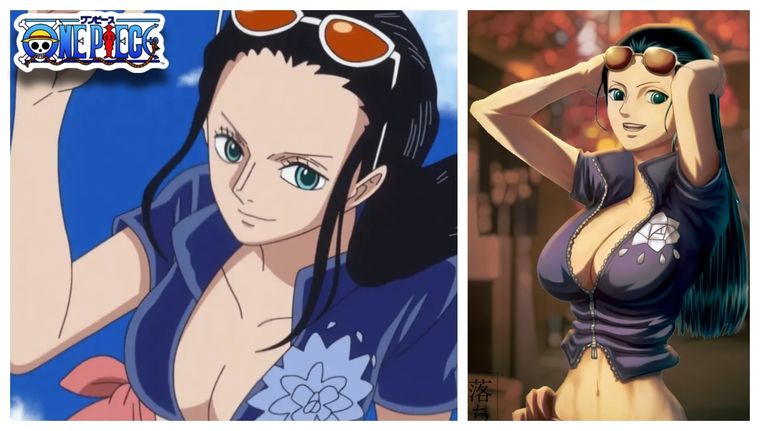 Esta IA revela la versión más atractiva de Nico Robin en el universo Egghead de One Piece