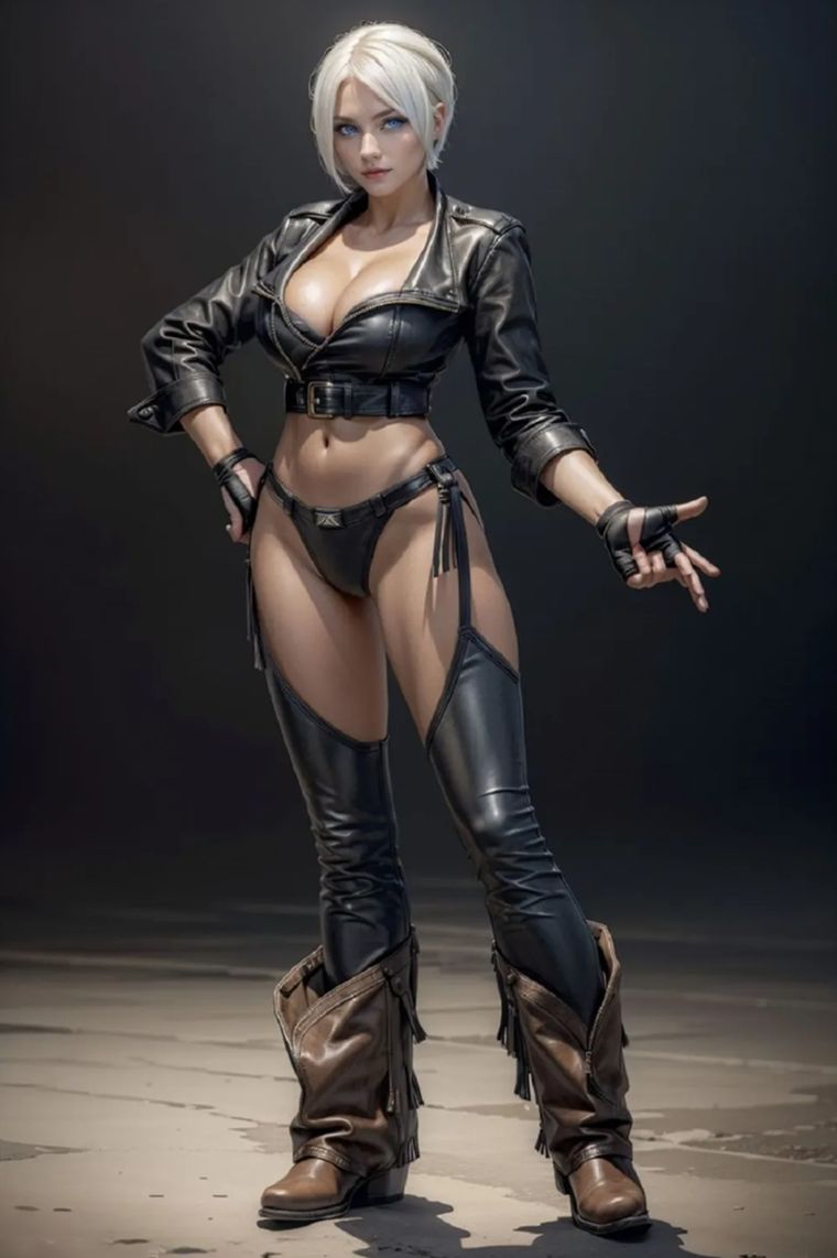 El usuario de Pinterest @mysmartarts llevó a Ángel un paso más allá utilizando inteligencia artificial. El usuario de Pinterest @mysmartarts llevó a Ángel un paso más allá utilizando inteligencia artificial.