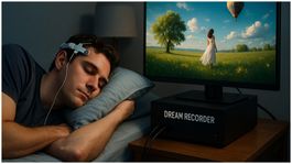 El Dream Recorder transforma los sueños en imágenes generadas con inteligencia artificial.