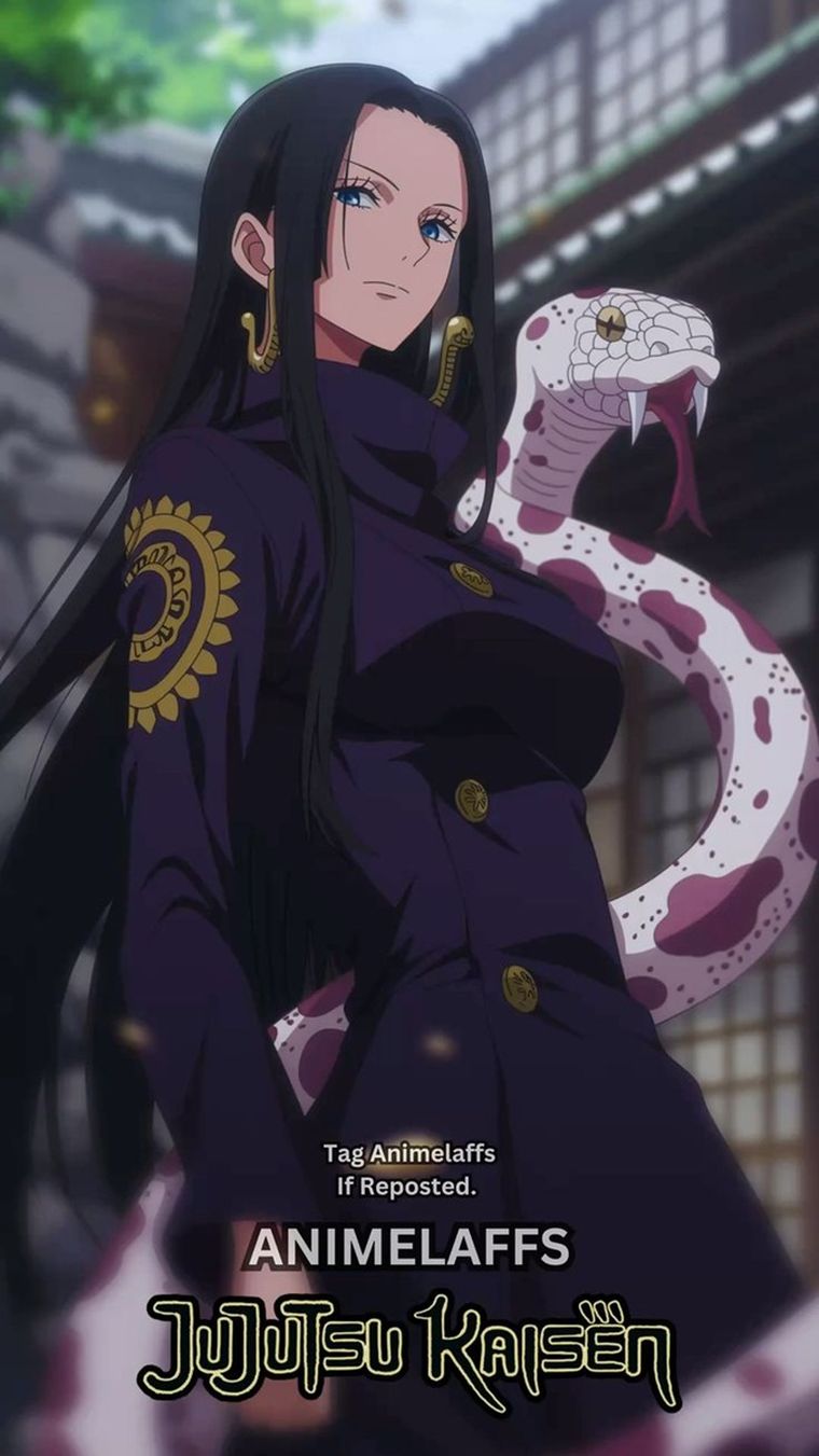 Boa Hancock en el mundo de Jujutsu Kaisen. Boa Hancock en el mundo de Jujutsu Kaisen.