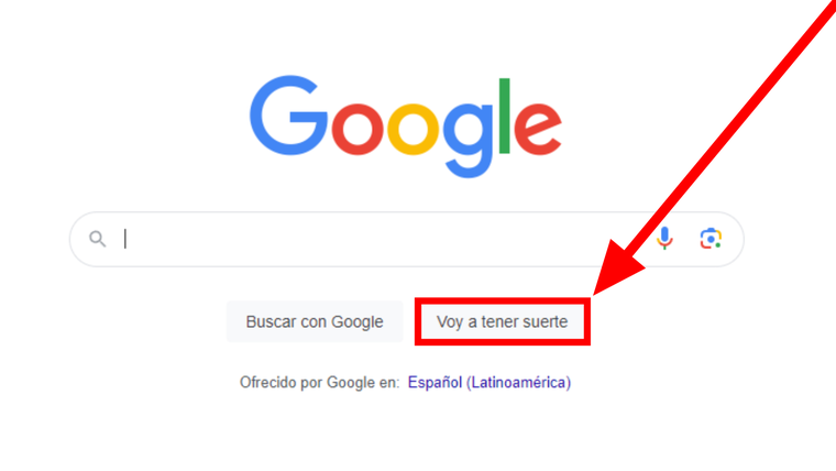 La nueva interfaz de Google muestra el botón de "AI Mode" reemplazando al clásico "I'm Feeling Lucky" La nueva interfaz de Google muestra el botón de "AI Mode" reemplazando al clásico "I'm Feeling Lucky"