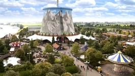 el parque de atracciones construido en una central nuclear