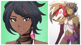 Olivia es una de las Kahunas más destacadas de la región de Alola