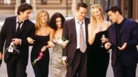 Los personajes de Friends se verían así con su familia según esta IA.
