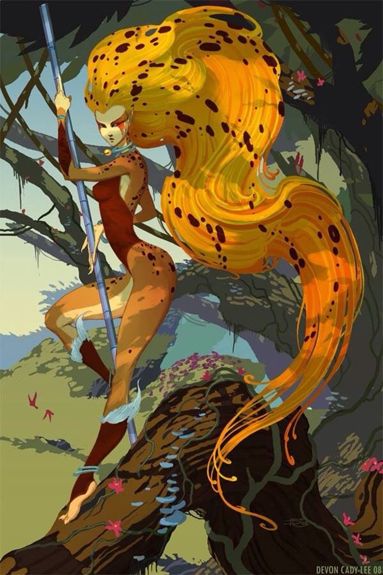 Cheetara es reconocida por su velocidad sobrehumana, su elegante figura felina y su sexto sentido, que le permite prever el futuro. Cheetara es reconocida por su velocidad sobrehumana, su elegante figura felina y su sexto sentido, que le permite prever el futuro.