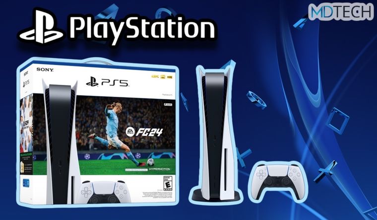 Lleva a casa un PlayStation 5 y disfruta de EA Sports FC 24 con un increíble descuento de €120 euros