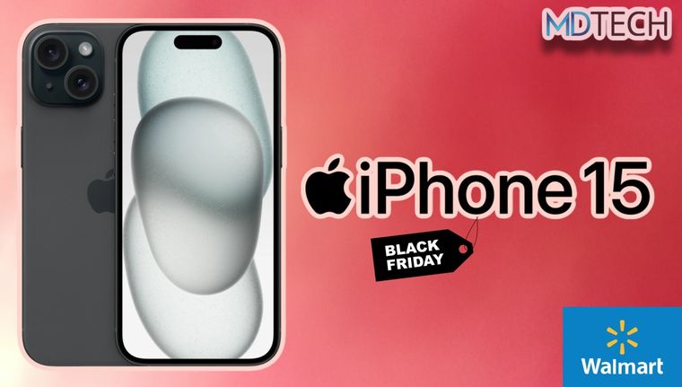 Gracias al Black Friday y Walmart, el iPhone 15 tiene un precio casi de regalo