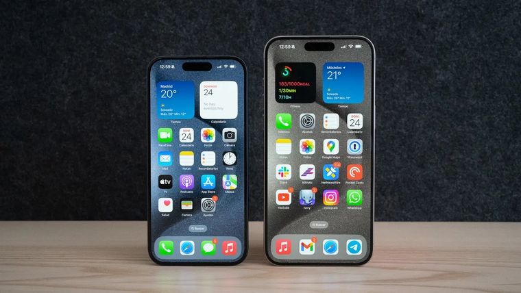 Las diferencias necesarias para saber si te conviene el iphone 15 o el iphone 15 pro max.
