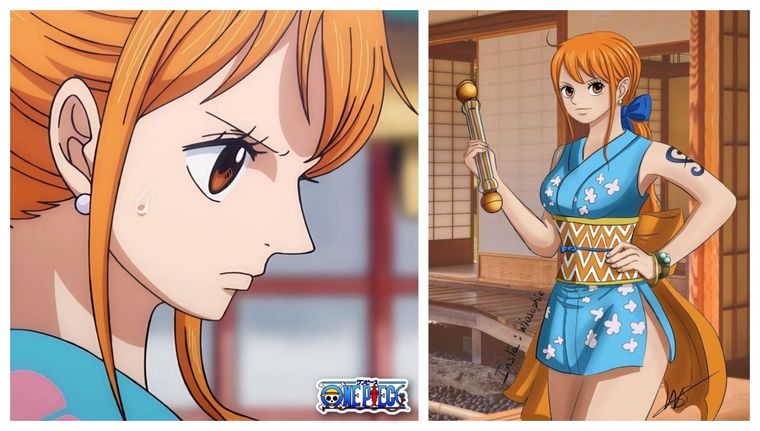 La magia de la IA recrea la versión realista de Nami en One Piece tras el arco de Wano