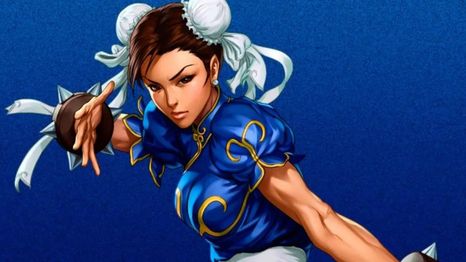 Chun-Li de Street Fighter caracterizada por una cosplayer