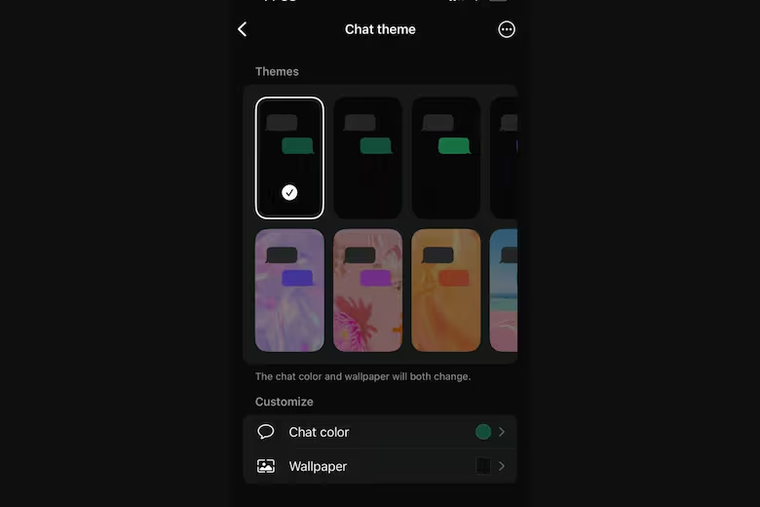 Personalización de chats de WhatsApp Personalización de chats de WhatsApp