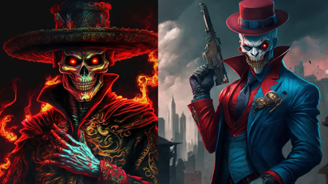 Villanos de Estados Unidos y México, según la inteligencia artificial.