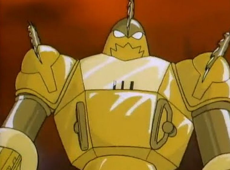 Barón Sierra, un robot con sierras integradas a su cuerpo