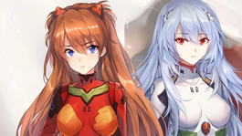 Evangelion: fan art reinventa a Asuka y a Rei al mejor estilo de los Caballeros del Zodiaco