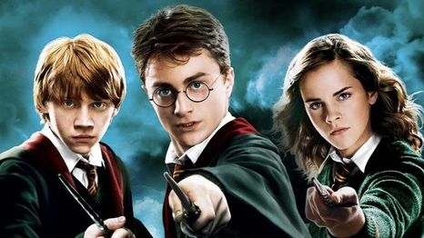 Así se verían los personajes de Harry Potter en Friends, según esta IA.