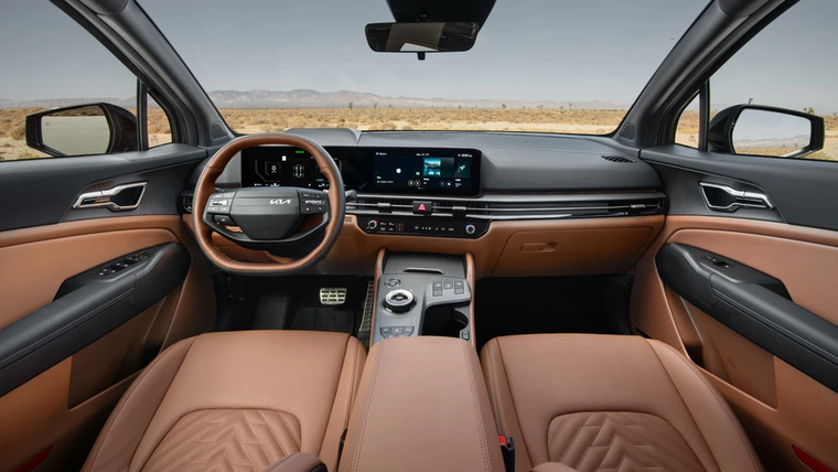 Interior del Kia Sportage 2026 Interior del Kia Sportage 2026