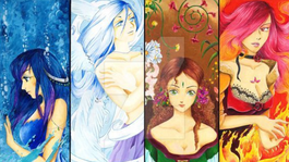 Una inteligencia artificial recreó los cuatro elementos de la naturaleza para mostrarlos como personas de la vida real.