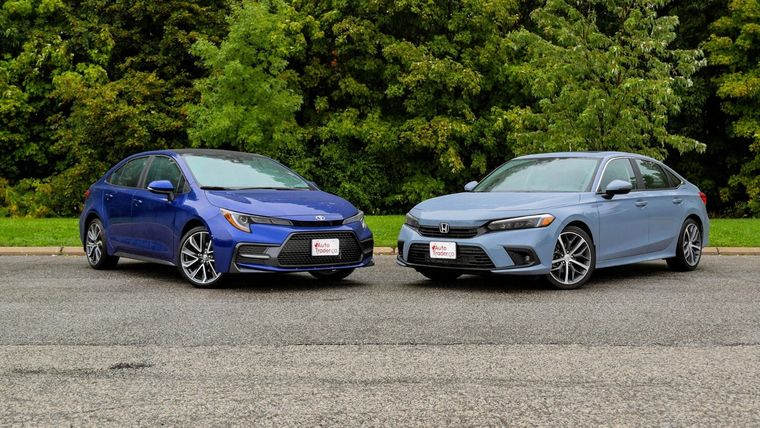 Toyota Corolla y Honda Civic: la competencia entre los hatchback