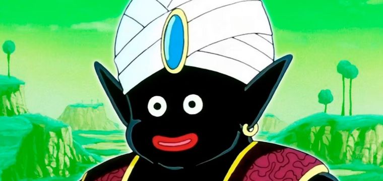 Mr. Popo es un genio que sirve como asistente de Kami, la deidad del Templo Sagrado
