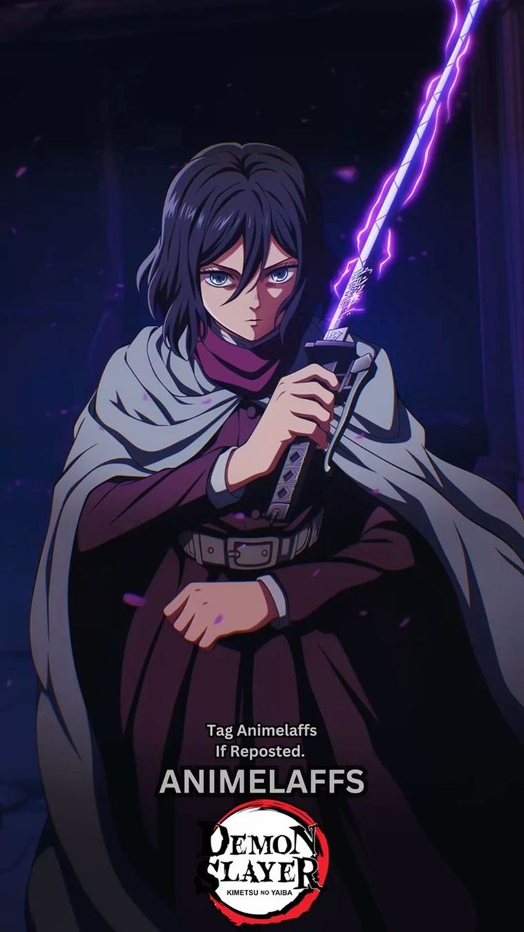 Mikasa Ackerman en Demon Slayer. Mikasa Ackerman en Demon Slayer.