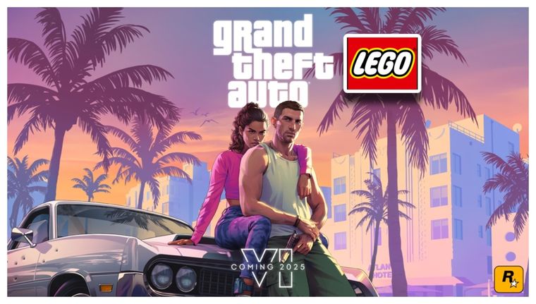Este fan recrea el trailer de GTA 6 con LEGO y el video es impactante